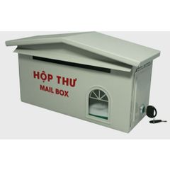Hộp thư 2 mái nhiều màu sắc (TV1327)