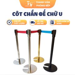 Côt chắn đế chữ U dài 2m - 3m (sẵn dây kéo) (TV1355)