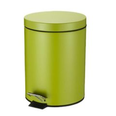 Thùng rác inox đạp chân tròn được làm từ nhựa PVC (TV1391)