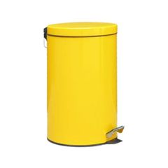 Thùng rác inox đạp chân tròn được làm từ nhựa PVC (TV1391)