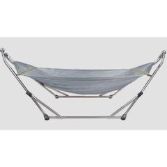 Bộ khung võng relax new + võng lưới 2 lớp loại A cán thép dài 50cm (TV1340)