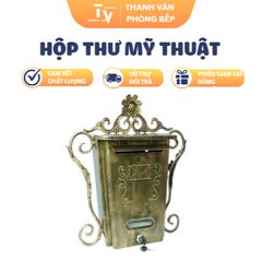 Hộp Thư Mỹ Thuật Cao Cấp Sang Trọng - Thiết Kế Hiện Đại, Chất Liệu Sắt Sơn Tĩnh Điện - Phụ Kiện Văn Phòng Đẳng Cấp (TV1326)