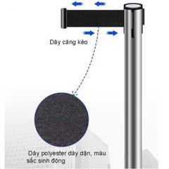 Thân - mâm cột cứng cáp chắc chắn inox cao cấp (TV1364)