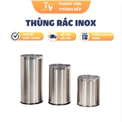 Thùng rác Inox không nắp (TV1395)