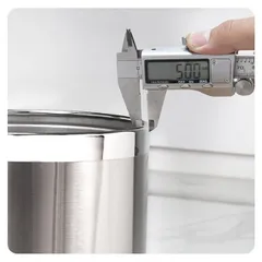 Thùng rác Inox không nắp (TV1395)