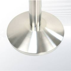 Cột chắn inox 2 dây kéo căng 2m - 5m (sẵn 2 dây kéo) (TV1356)