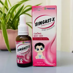 Siro Hỗ Trợ Tiêu Hóa Cho Trẻ SIMGAST-X - Giảm Đầy Hơi, Khó Tiêu, Vị Ngon Dễ Uống 30ml
