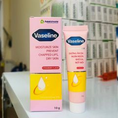 Kem Dưỡng Ẩm Da VASELINE Hương Dâu - Giảm Khô Môi Nứt Nẻ, Dưỡng Chất Thoải Mái Cho Mọi Loại Da