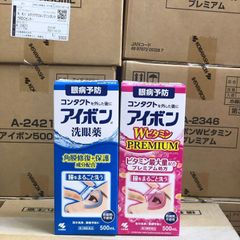 Nước Rửa Mắt Eyebon Kobayashi 500ml - Sản Phẩm Chăm Sóc Mắt Chất Lượng Nhật Bản, Giúp Làm Sạch & Dưỡng Ẩm Đôi Mắt Thoải Mái