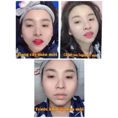 Combo Dưỡng Môi Collagen Thiên Di - Tẩy Thâm & Cấy Hồng Môi Tự Nhiên, Kích Màu Phun Xăm Hiệu Quả Lâu Dài