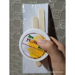 Wax Lông Lạnh Honey 350Gr - Bộ Triệt Lông An Toàn Không Đau Rát, Tặng 50 Giấy & 2 Que, Sạch Lông Lâu Mọc Lại
