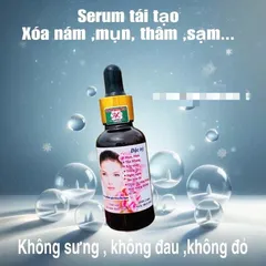 Serum Tái Tạo Da Chuyên Mụn, Nám, Tàn Nhang - Giúp Da Căng Bóng, Mịn Màng và Trắng Sáng, Sản Phẩm Chăm Sóc Da Chất Lượng Cao