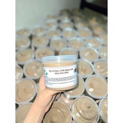 Tẩy Tế Bào Chết Cà Phê Sữa Dừa Dưỡng Ẩm Trắng Da - Chăm Sóc Da Toàn Thân, Giúp Mờ Thâm, Hỗ Trợ Trị Viêm Lỗ Chân Lông