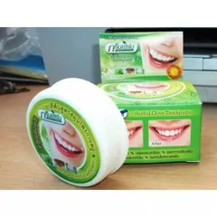 Kem Tẩy Trắng Răng Green Herbal Novolife Thái Lan - Loại Bỏ Ố Vàng, Gel Chăm Sóc Răng Miệng, Hơi Thở Thơm Mát