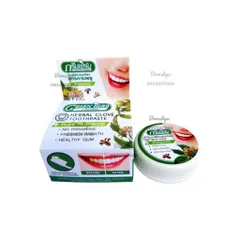Kem Tẩy Trắng Răng Green Herbal Novolife Thái Lan - Loại Bỏ Ố Vàng, Gel Chăm Sóc Răng Miệng, Hơi Thở Thơm Mát