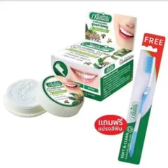 Kem Tẩy Trắng Răng Green Herbal Novolife Thái Lan - Loại Bỏ Ố Vàng, Gel Chăm Sóc Răng Miệng, Hơi Thở Thơm Mát