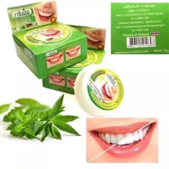 Kem Tẩy Trắng Răng Green Herbal Novolife Thái Lan - Loại Bỏ Ố Vàng, Gel Chăm Sóc Răng Miệng, Hơi Thở Thơm Mát