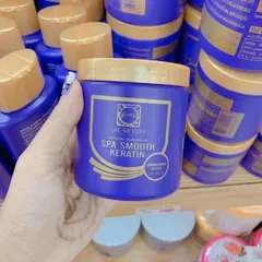Ủ tóc lụa Lae Sa Luay Collagen Thái lan hũ tím 250ml