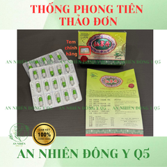 Thống Phong Tiên Thảo Đơn Giảm Đau Xương Khớp, Hỗ Trợ Điều Trị Gút, 30 Viên Hộp Chính Hãng Malaysia