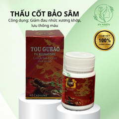 Viên Thấu Cốt Bảo Sâm - Thực Phẩm Chức Năng Hỗ Trợ Giảm Đau Nhức Xương Khớp, Viêm Khớp, Thoái Hóa Khớp, Thần Kinh Tọa