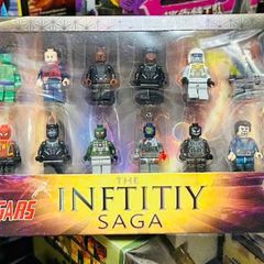 Bộ đồ chơi mô hình 24 nhân vật Avengers Infinity SAGA 2801 - Quà tặng lý tưởng cho fan Marvel và trẻ em yêu thích siêu anh hùng