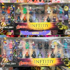 Mô hình 24 nhân vật siêu nhân Avengers Saga Inftitiy - Toy - Bộ sản phẩm bao gồm 24 mô hình khác nhau - Thích hợp cho sưu tầm và chơi đùa - Sản phẩm lý tưởng cho fan Avengers Saga Inftitiy