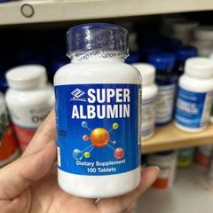 Bổ gan, tăng đề kháng Super Albumiin Nu-Health USA 100 viên