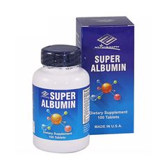 Bổ gan, tăng đề kháng Super Albumiin Nu-Health USA 100 viên