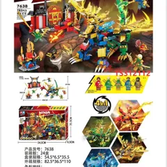 Đồ Chơi Lắp Ráp Ninja Rồng CHAOBAO 7638 - Đồ Chơi Phát Triển Tư Duy Cho Trẻ Từ 6 Tuổi - Sáng Tạo Và Thú Vị