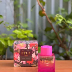 Nước hoa nữ Elle Fleur Eau de Parfum 30ml - Hương thơm tươi sáng, thanh khiết, phù hợp cho ngày dài năng động và dịp nhẹ nhàng.