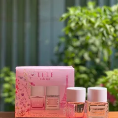 Set Nước Hoa Elle Eau de Parfum 2 Chai 30ml - Hương Trái Cây Nhiệt Đới, Hoa Cỏ, Tự Do, Nữ Quyền, Quà Tặng Thích Hợp