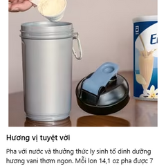 Thùng 6 lon sữa Ensure Mỹ vị vani - Thùng 6x400gr