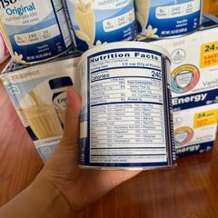 Thùng 6 lon sữa Ensure Mỹ vị vani - Thùng 6x400gr