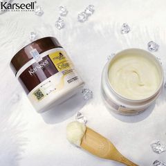 Kem Hấp Tóc Collagen Karseell Maca Essence 500ml - Phục Hồi Tóc Hư Tổn, Giúp Tóc Mềm Mượt và Bóng Khỏe
