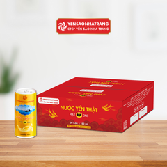 Thùng 30 Lon Nước Yến Thật - Vị Mật Ong
