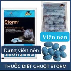 Viên nén diệt chuột sinh học Storm - Hàng Đức, Gói 20 Viên, An Toàn Hiệu Quả, Khử Chuột Tại Nhà