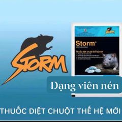 Viên nén diệt chuột sinh học Storm - Hàng Đức, Gói 20 Viên, An Toàn Hiệu Quả, Khử Chuột Tại Nhà