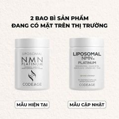 Viên Uống Đẹp Da Codeage Liposomal NM Platinum - Cải Thiện Độ Đàn Hồi, Giữ Ẩm, Rạng Rỡ Da Tự Nhiên, Hỗ Trợ Chống Oxy Hóa