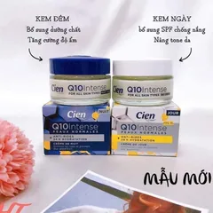 Kem Dưỡng Chống Lão Hóa Q10 Cien Night Cream 50ml - Giúp Da Mịn Màng, Căng Đầy, Cấp Ẩm 24h, Made in France