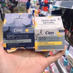 Kem Dưỡng Chống Lão Hóa Q10 Cien Night Cream 50ml - Giúp Da Mịn Màng, Căng Đầy, Cấp Ẩm 24h, Made in France