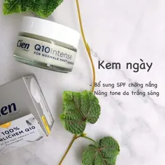 Kem Dưỡng Chống Lão Hóa Q10 Cien Night Cream 50ml - Giúp Da Mịn Màng, Căng Đầy, Cấp Ẩm 24h, Made in France