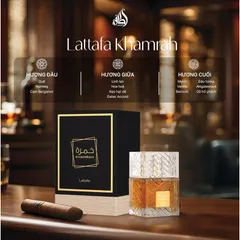 Nước Hoa Unisex Lattafa Khamrah EDP - Hương Đông Sang Trọng với Vani, Gỗ Quý và Gia Vị 393949