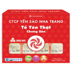 Tổ Yến Thật Chưng Sẵn Đường Phèn 2,5g (420ml)