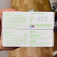 Viên Nhai Giảm Đau Dạ Dày KeminUSAR 100 Viên - Hỗ Trợ Tiêu Hóa, Giảm Ợ Nóng, Thoải Mái Cho Dạ Dày