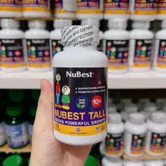 Viên Uống Tăng Chiều Cao Nubest Tall 60 Viên (Trẻ 10+)