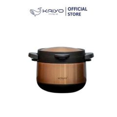 Nồi ủ chân không Kaiyo 2 tay cầm 3L - Giữ nhiệt hiệu quả, chất liệu inox cao cấp, thiết kế hiện đại, thích hợp cho nấu ăn gia đình và văn phòng