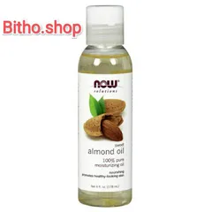 Dầu Hạt Hạnh Nhân Dưỡng Ẩm Now Almond Oil 118ml - Chăm Sóc Da Khô, Giúp Làm Sáng & Chống Lão Hóa