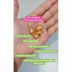 Viên Thoa Dưỡng Da Vitamin E & Sữa Ong Chúa Health Pro - Dưỡng Ẩm, Tái Tạo Và Làm Sáng Da Mặt 90 Viên