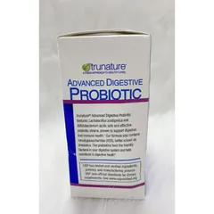 Viên uống men vi sinh Trunature Advanced Digestive Probiotic 100 viên - Hỗ trợ tiêu hóa, cân bằng vi khuẩn đường ruột, tăng cường miễn dịch