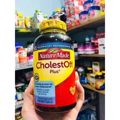 Viên Uống Cholest Off Plus 210v - Hỗ Trợ Giảm Cholesterol Tự Nhiên, Nguy Cơ Bệnh Tim Mạch, Béo Phì